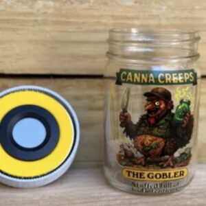 Canna Creeps The Gobler jar with lid